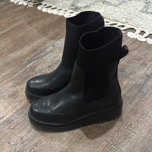 Black Pajar Ankle Boots